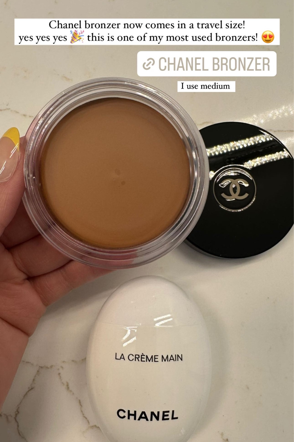 Chanel bronzer available in travel size now! Linking my favorite luxury beauty products below. 