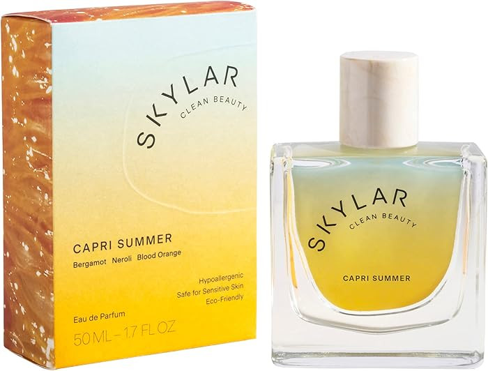 Skylar Capri Summer Eau de Parfum - Hypoallergenic & Clean Perfume for Women & Men, Vegan & Safe ... | Amazon (US)