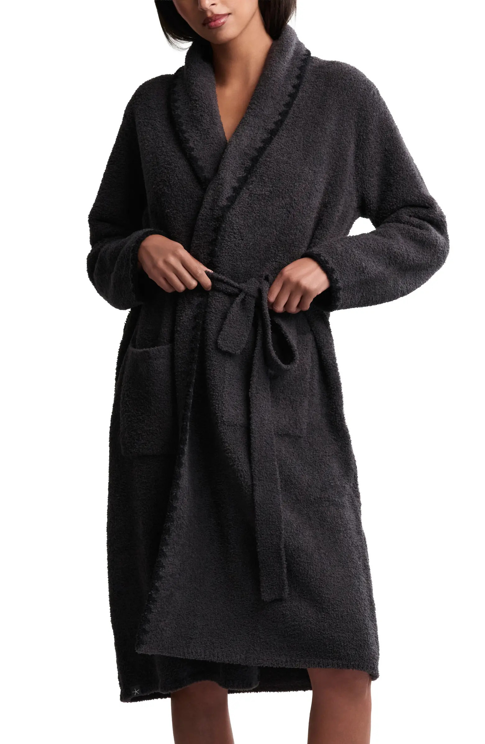 Barefoot Dreams® CozyChic® Blanket Stitch Robe | Nordstrom | Nordstrom