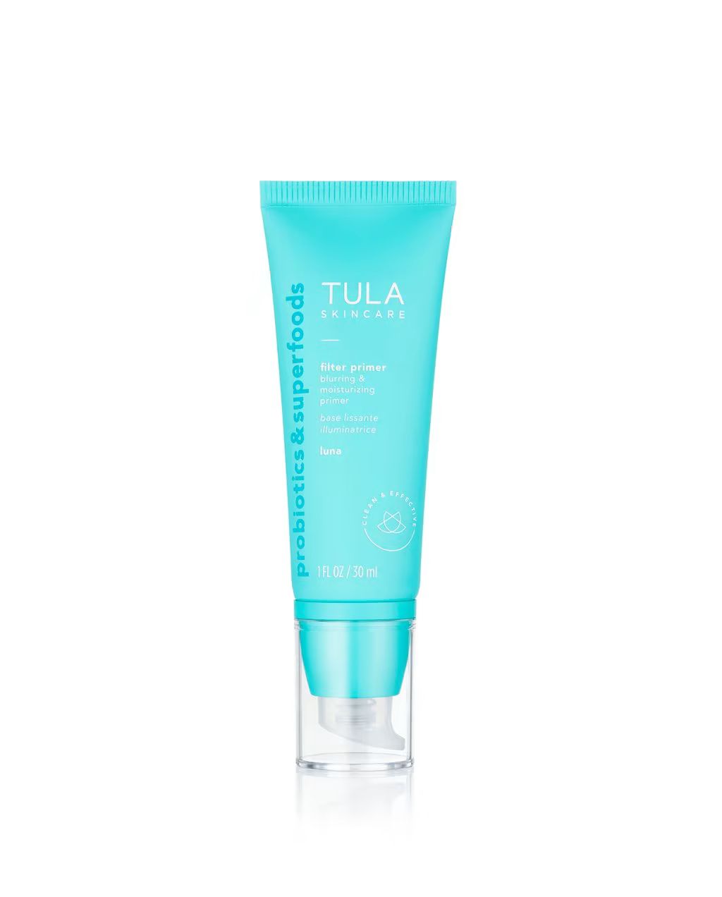 blurring & moisturizing primer (sheerly tinted) | Tula Skincare