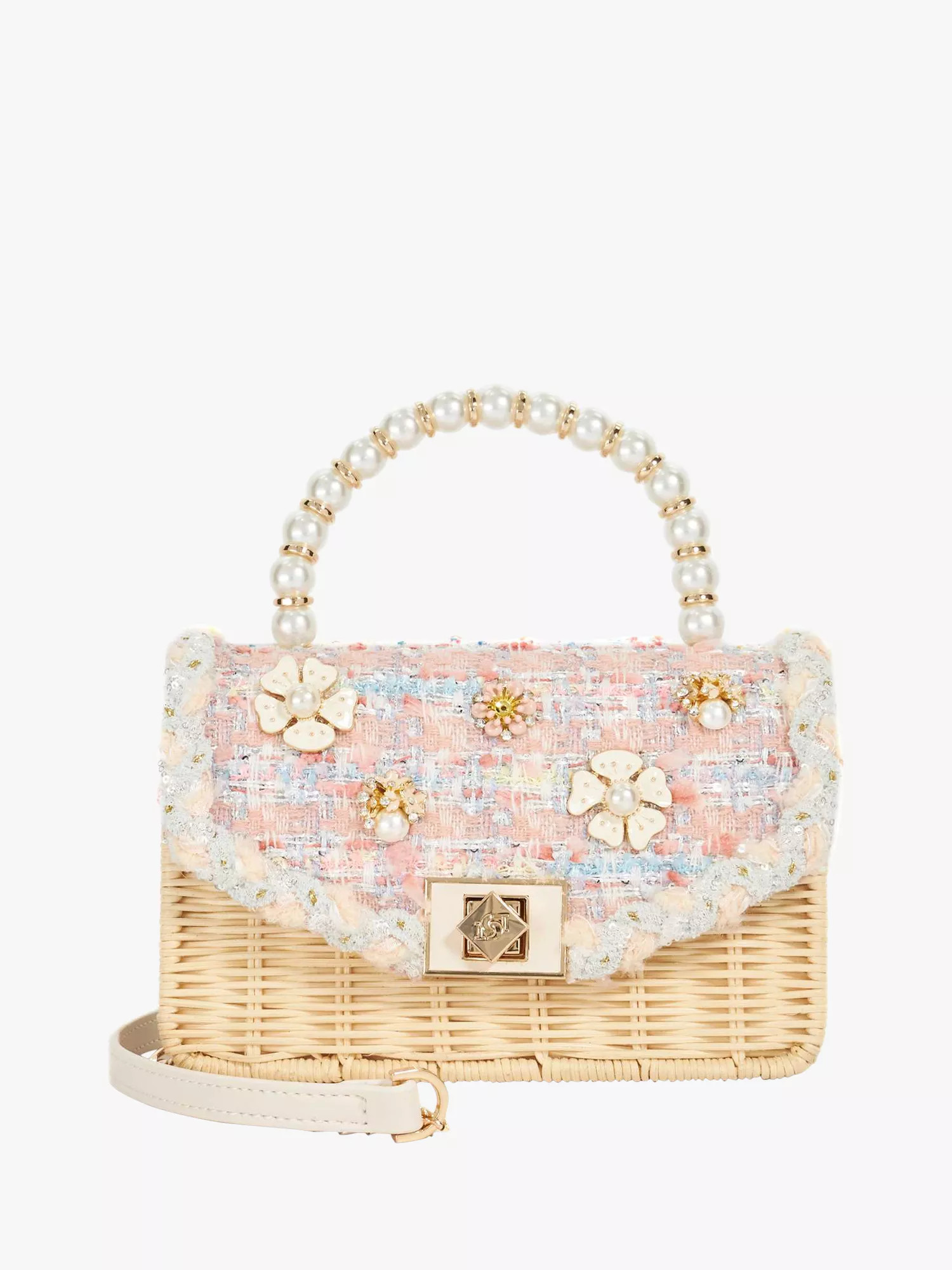 DuneBlooms Bead Embellished Top Handle Bag | John Lewis (UK)