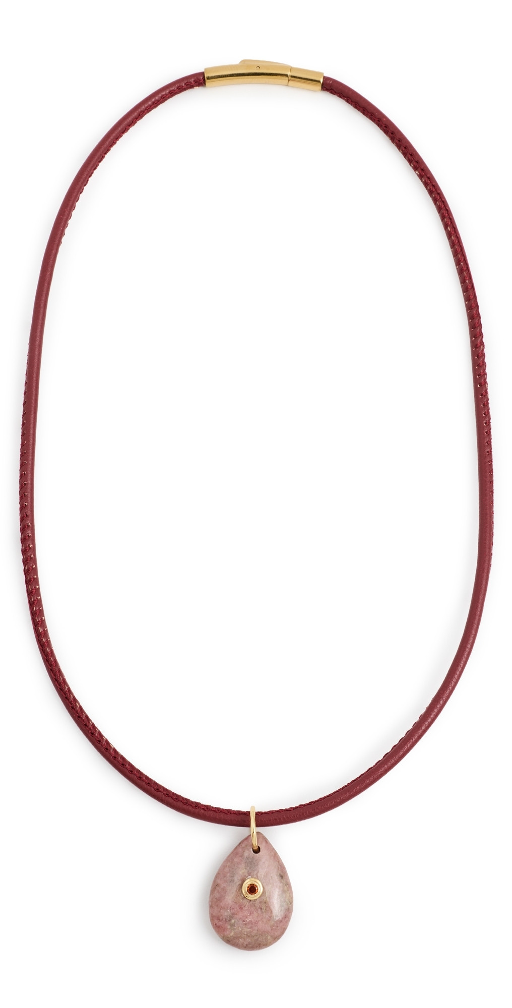 Alexa Leigh Scarlet Stone Necklace Red Stone One Size | Shopbop