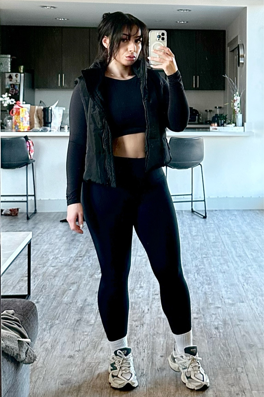 All black from errands to the gym with my favorite New Balance sneaks.

#LTKSeasonal #LTKActive #LTKFitness