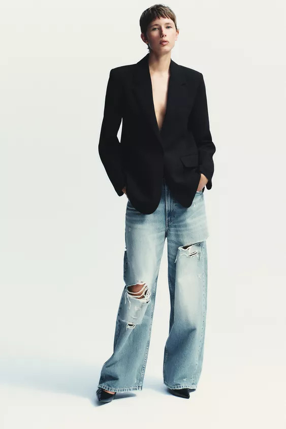 STRAIGHT FIT BLAZER | Zara US