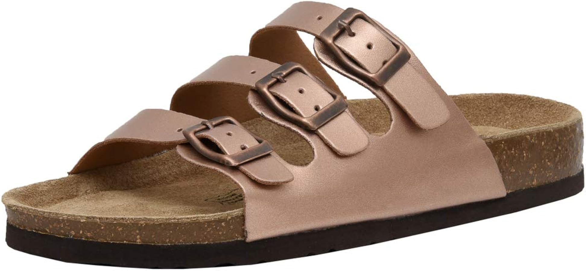 CUSHIONAIRE Women's Lela Cork footbed Sandal with +Comfort | Amazon (US)