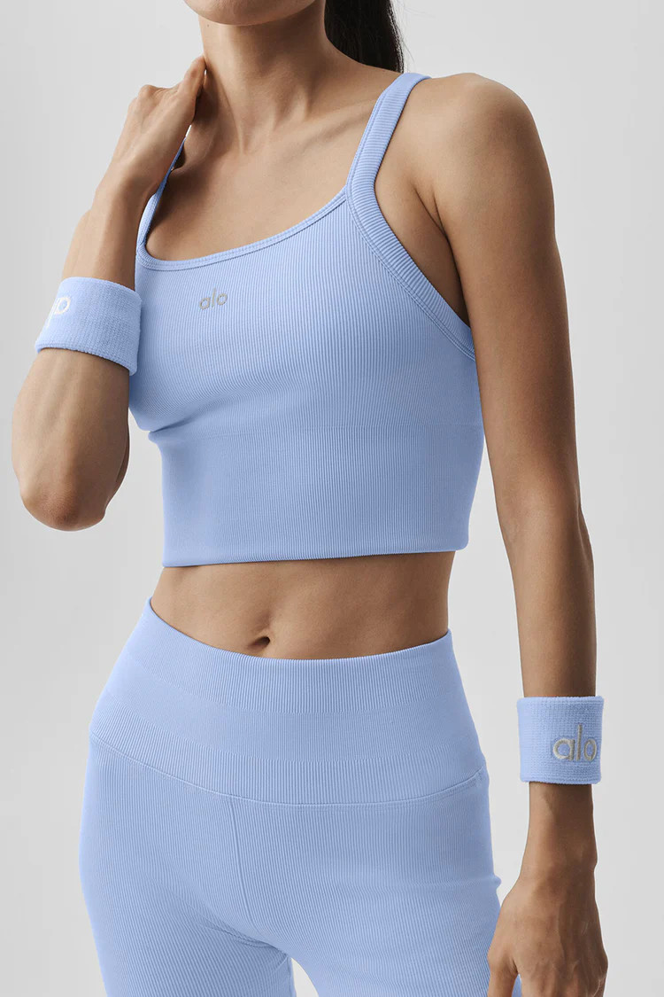 Seamless Ribbed Favorite Bra Tank | Alo Yoga (US)