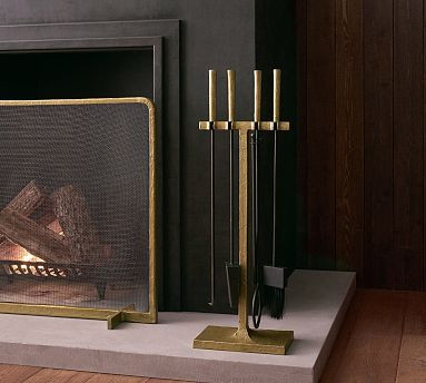 Bodhi Fireplace Tool Set | Pottery Barn (US)