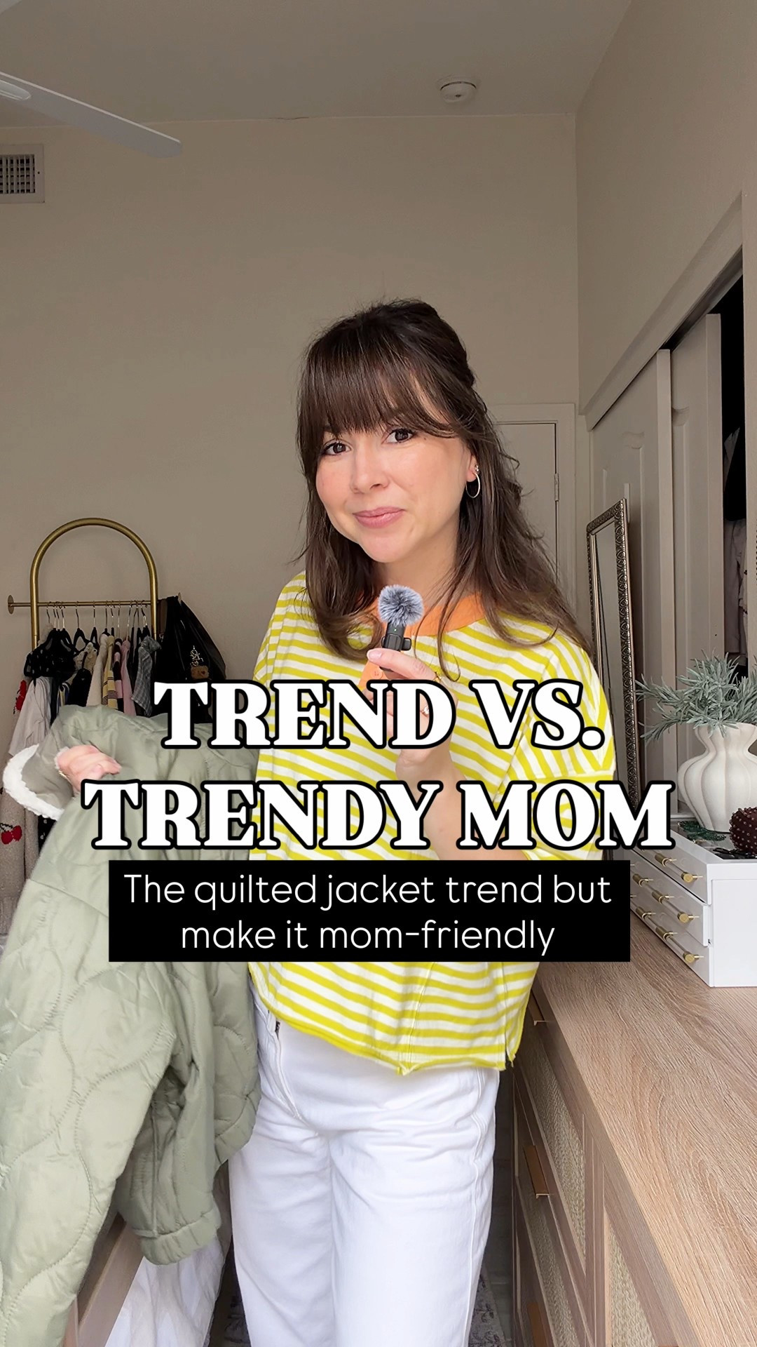 Quilted jacket trend, but make it mom-friendly.
This is how I wear the quilted jacket trend as a 5’2 petite mom of twins—comfortable, warm, easy to move in, and still pulled together. I love this style because it layers well, doesn’t feel bulky on a petite frame, and works for real life: errands, school days, and everyday mom life. Trendy enough to feel current, practical enough to actually wear.

Top XS 
Jacket XS 
Jeans 25 no hem I’m 5ft2 
Boots 5 


#LTKPetite #LTKootd