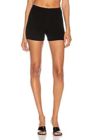 JACQUEMUS Le Short Arancia in Black | FWRD | FWRD 