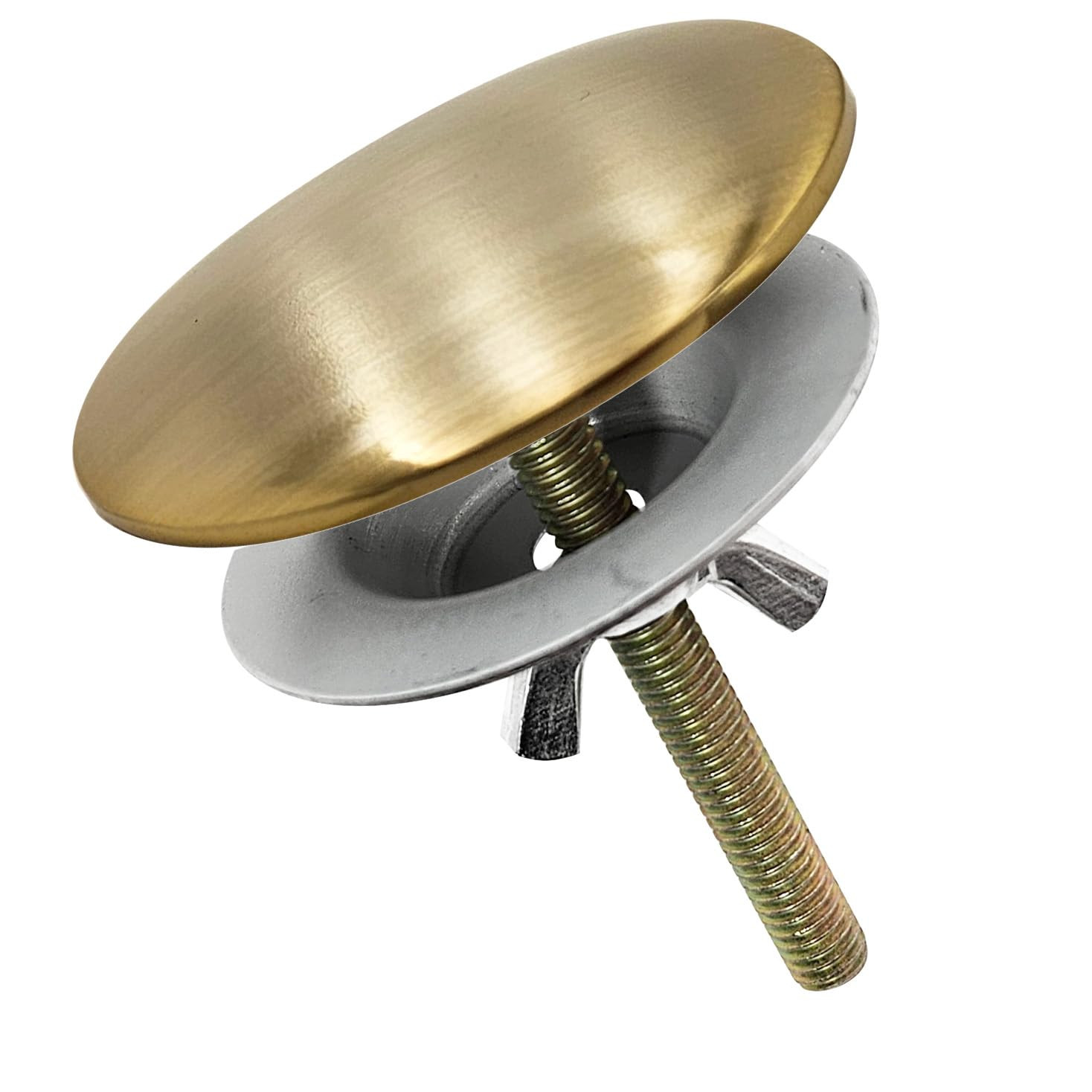 Westbrass D202-19 2" Kitchen Sink Hole Cover, Champagne Bronze | Amazon (US)