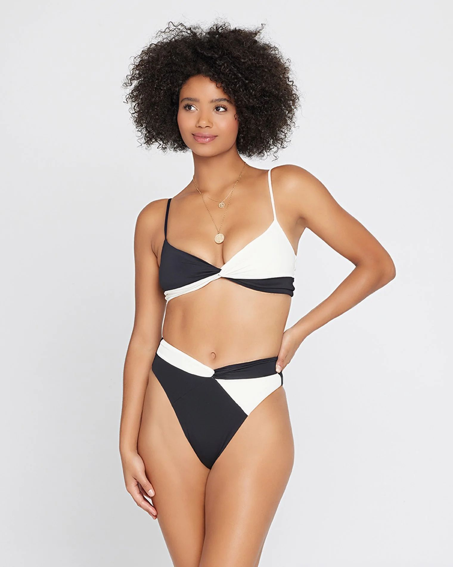 color block nancy lee bikini bottom | L*Space