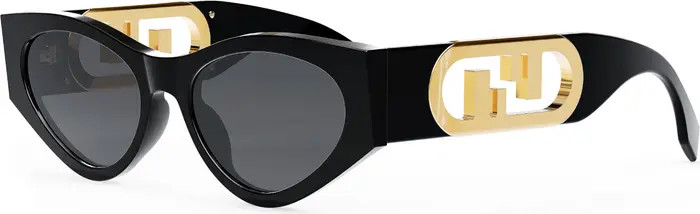 Maxi O'Lock 54mm Geometric Sunglasses | Nordstrom