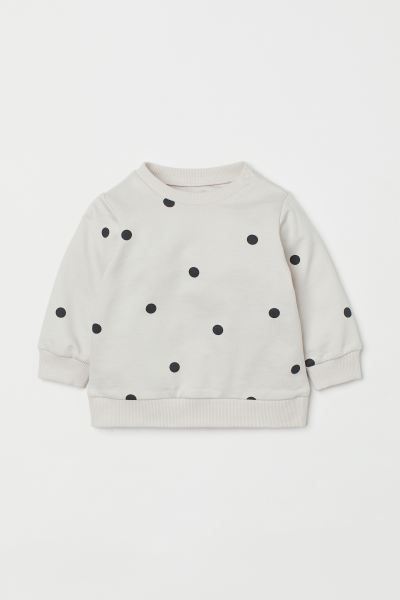 Cotton Sweatshirt | H&M (US + CA)