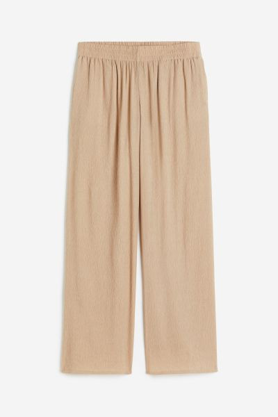 Crêpe pull-on trousers | H&M (UK, MY, IN, SG, PH, TW, HK)