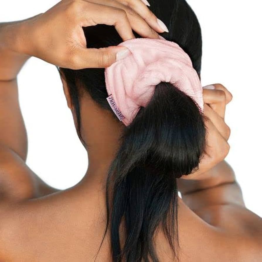 Kitsch Towel Scrunchie - Ultra Soft Microfiber Hair Ties for Women | Towel Scrunchies for Wet Hai... | Amazon (US)
