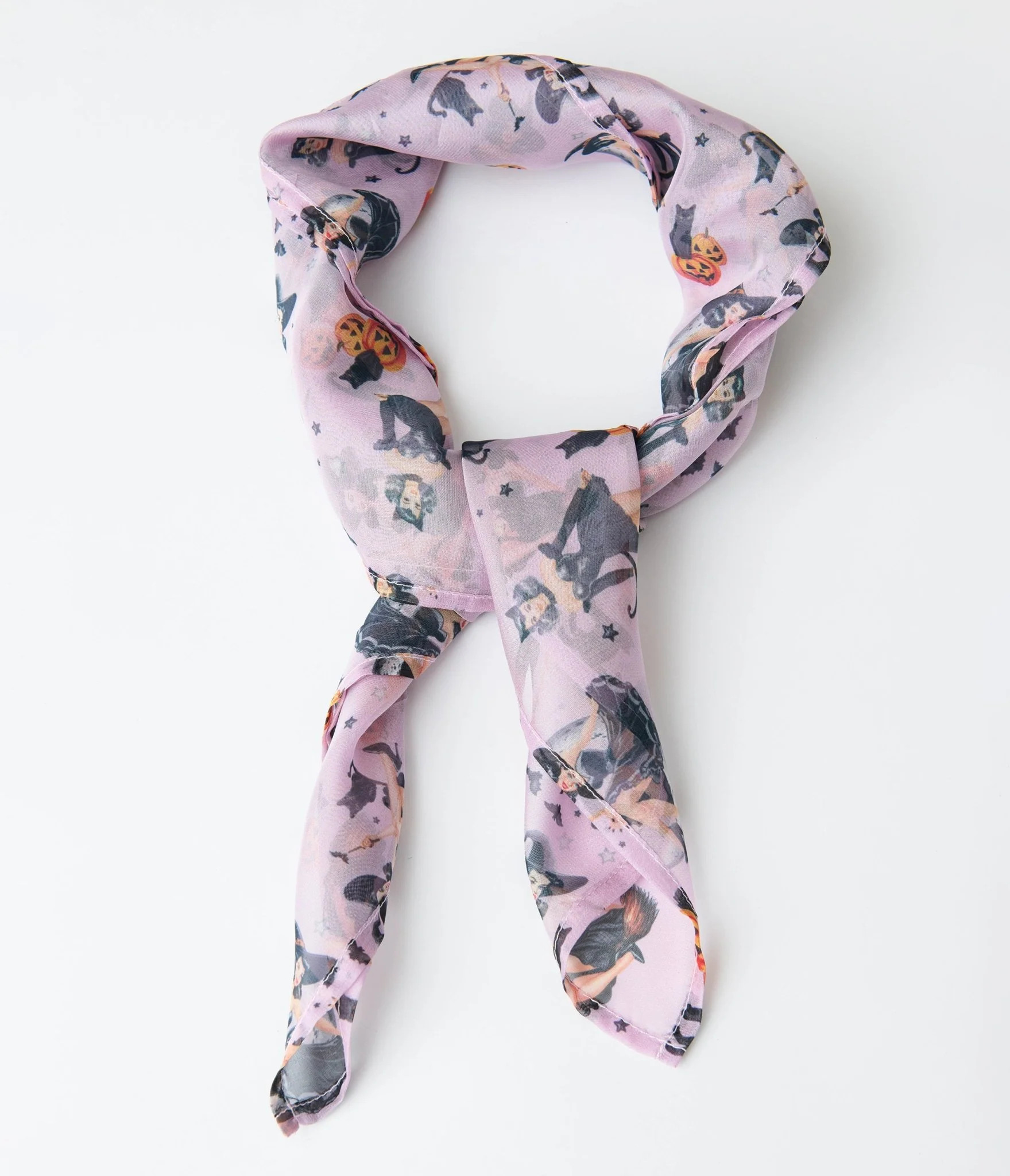 Unique Vintage Pinup Witch Hair Scarf | UniqueVintage