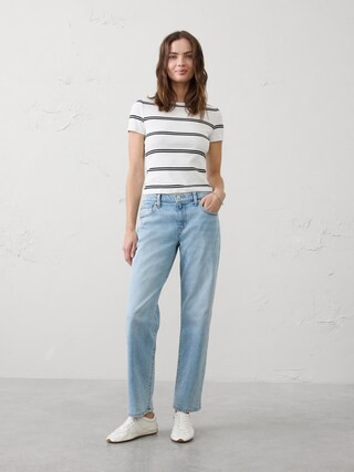 Straight-Leg Mid-Rise Jean | Banana Republic Factory