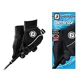 FootJoy Women's WinterSof Golf Gloves, Pair, Black Small, Pair | Amazon (US)