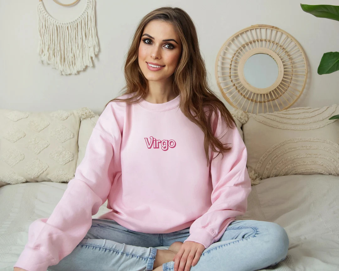 Zodiac Sweatshirt – Virgo Sweatshirt Soft Cozy | Etsy (US)