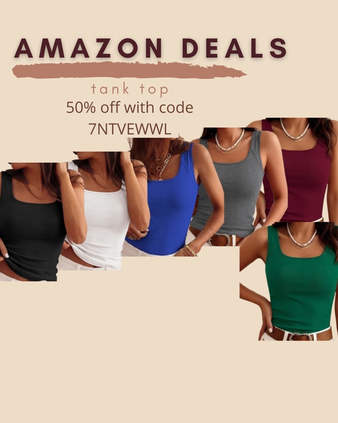 $8 ends 4/18

Amazon fashion
Amazon deals
Basic tank


#LTKSaleAlert