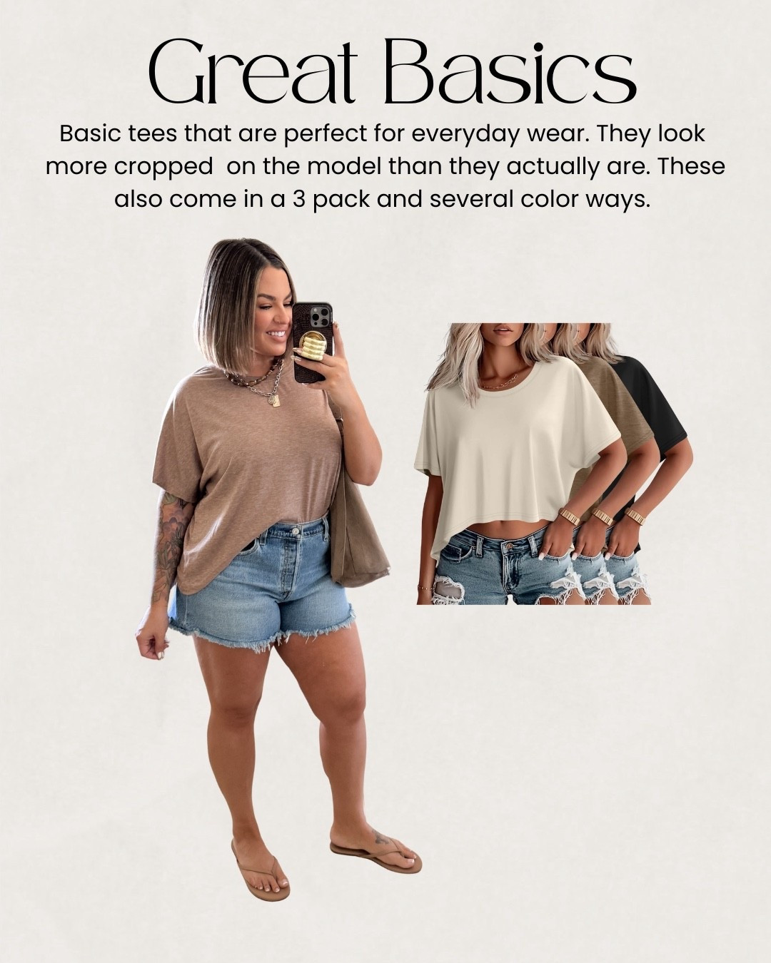 Tops L 
Shorts I size up 2 sizes for relaxed fit. I’m usually a 31 I do a 33. Levi’s run small in general plus I like extra room in my shorts.