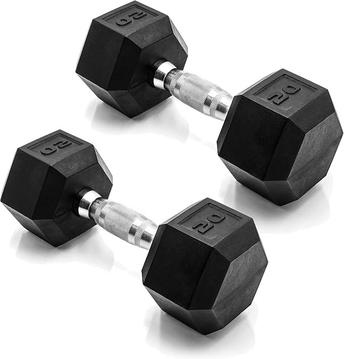 CAP Barbell Coated Dumbbell Weight | Multiple Options Pairs & Sets | Amazon (US)