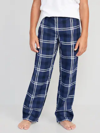 Straight Printed Flannel Pajama Pants for Boys | Old Navy (US)