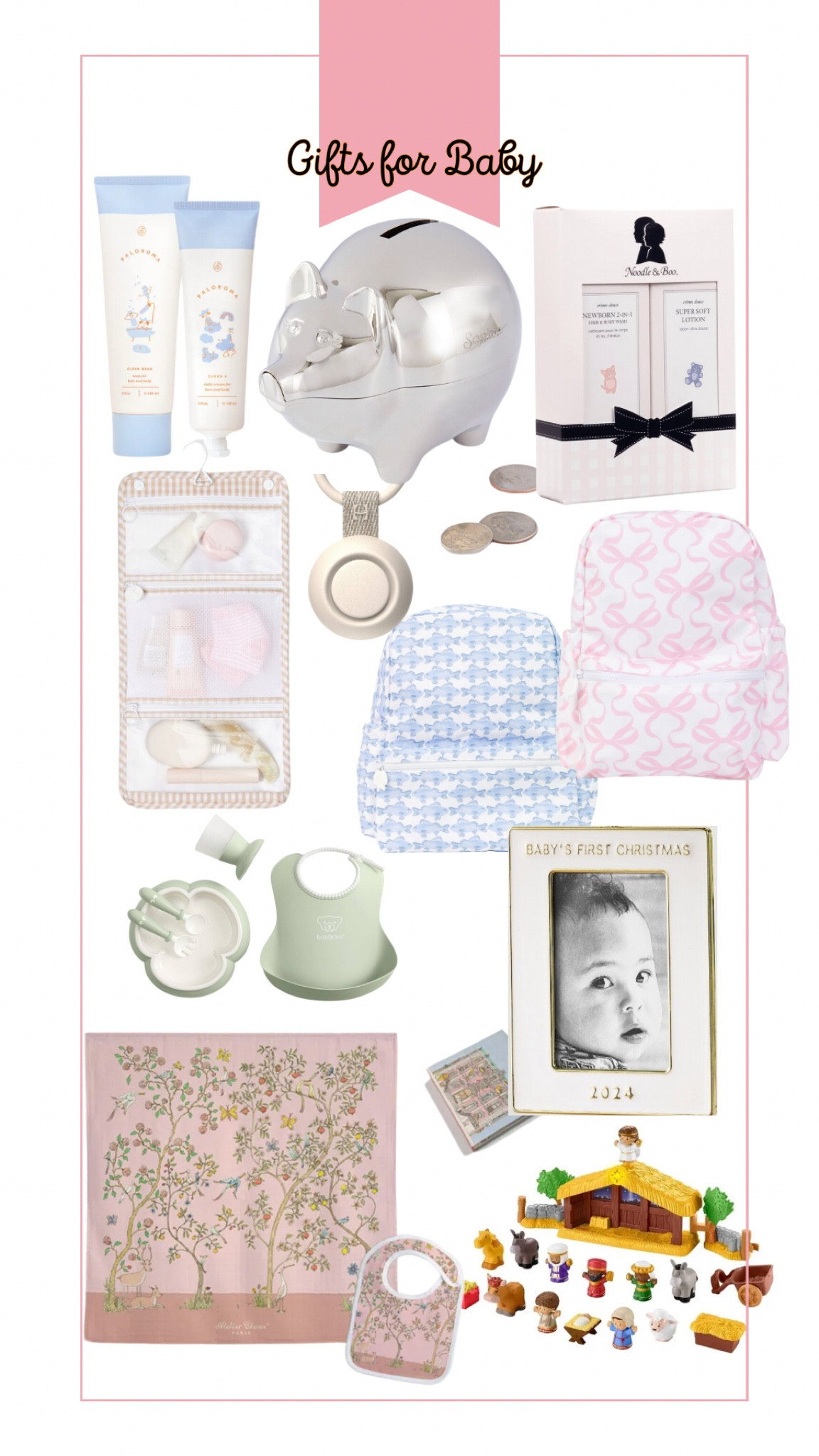 Gift guide for baby | baby’s first Christmas gifts 

#LTKGiftGuide #LTKBaby #LTKHoliday