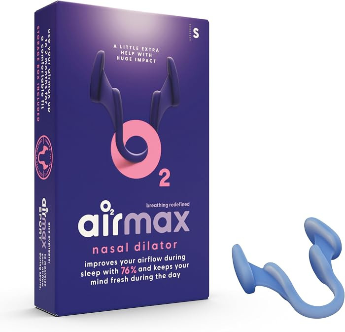 Airmax Nasal Dilators - Anti Snore Device - Small - 6-Month Relief - Cure for Snoring - Recommend... | Amazon (US)