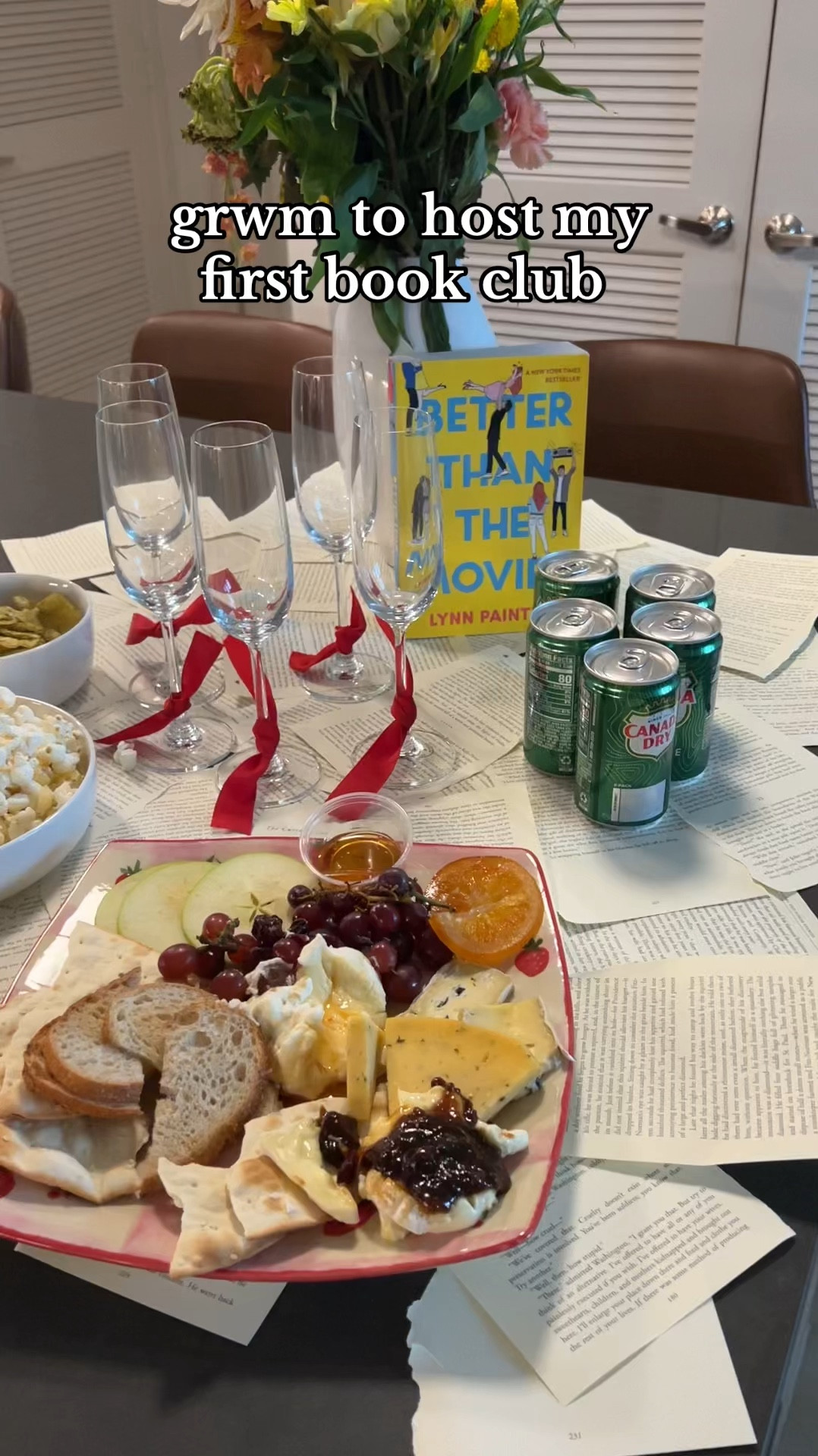 hosting book club 

#LTKVideo #LTKParties #LTKHome