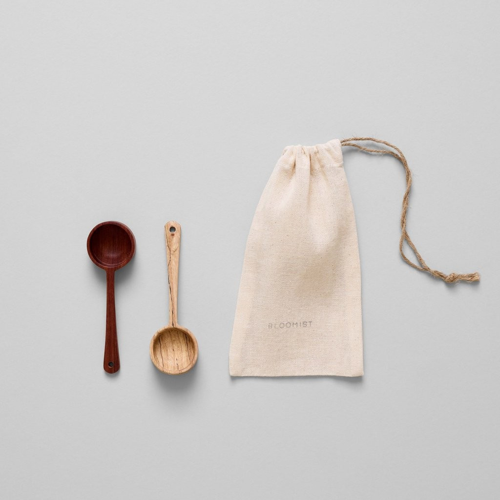Wooden Coffee Scoopers, Set of 2 | Bloomist