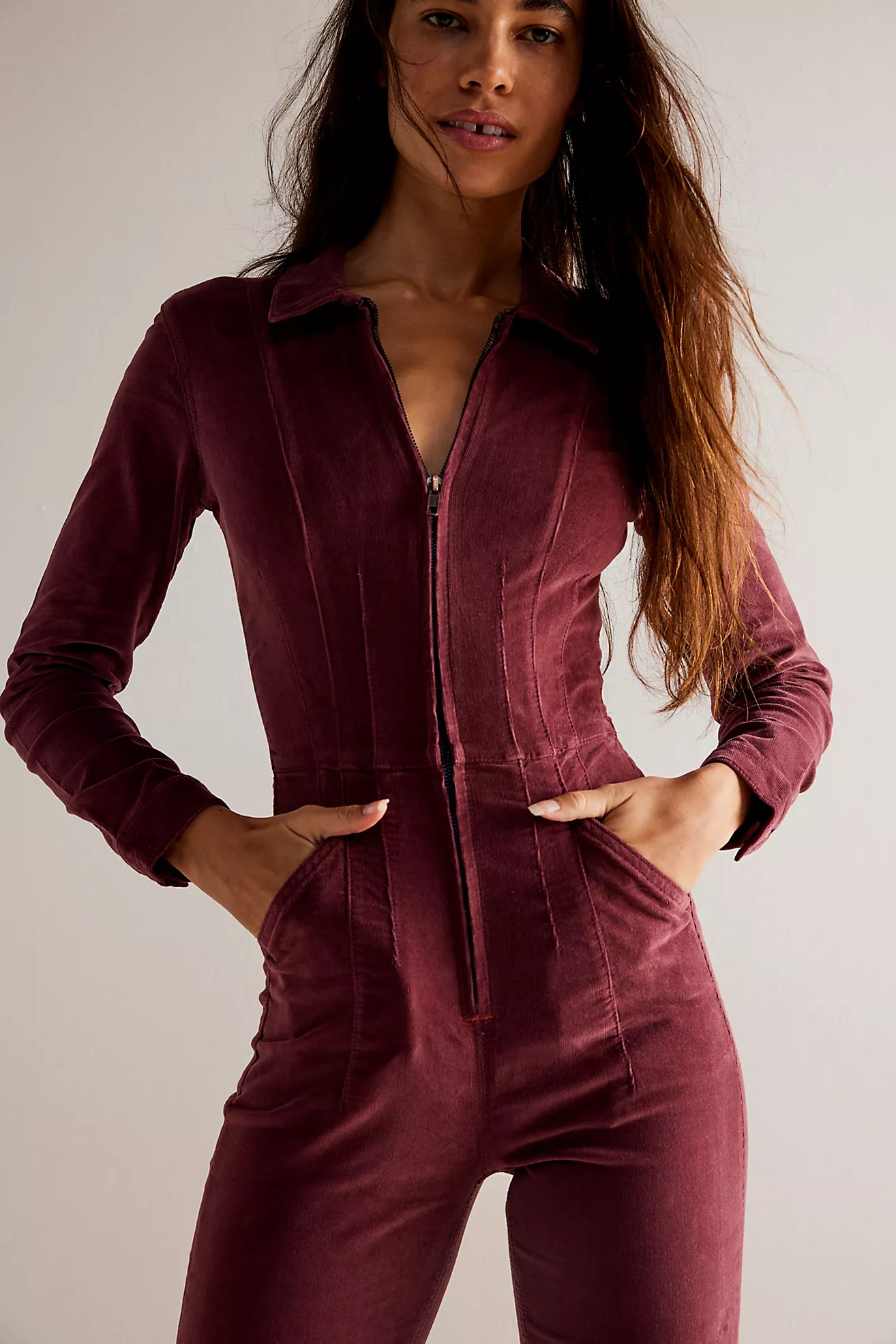 We The Free Jayde Cord Flare Jumpsuit | Free People (Global - UK&FR Excluded)