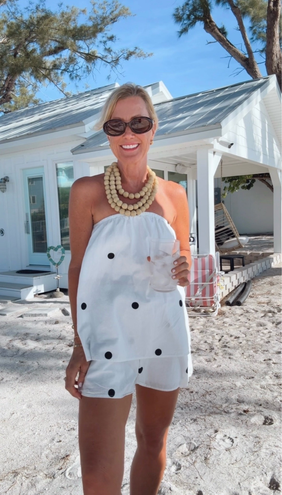 Completely in love with this polka dot set! How perfect for spring and summer?! 
Set: Small

#LTKTravel #LTKSeasonal #LTKOver40