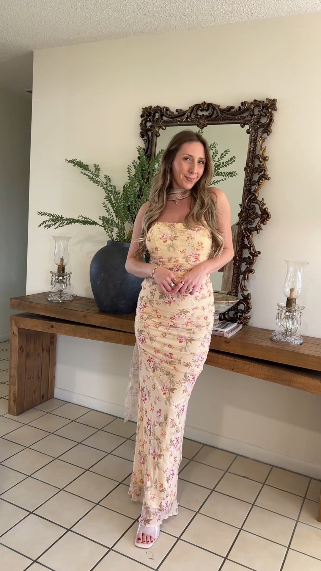 Amazon two piece floral set inspired by house of Cb 