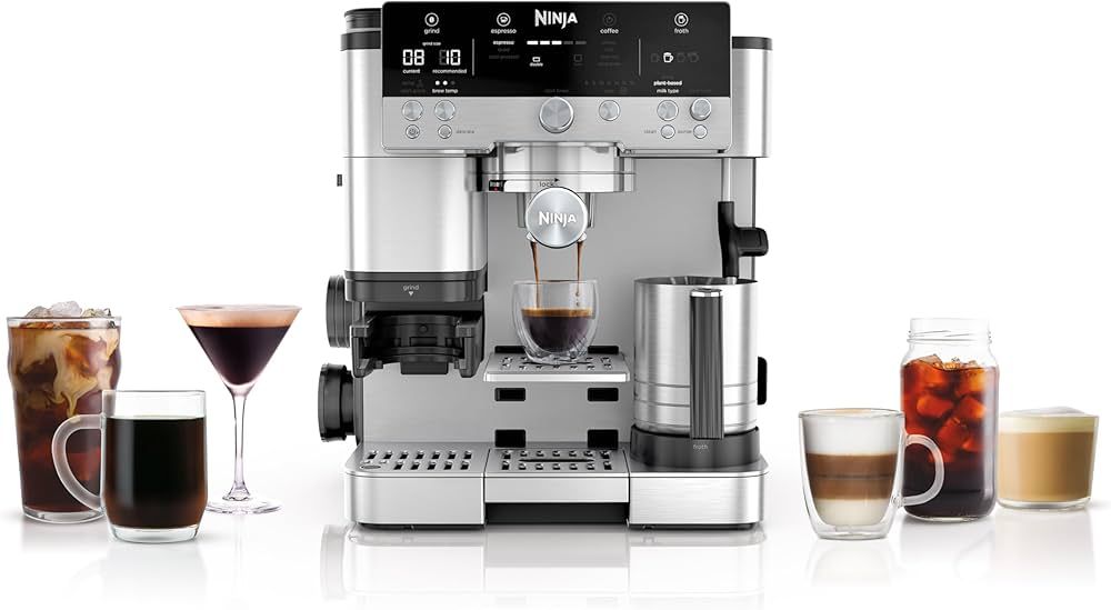 Ninja Espresso Machine, Luxe Café Premier Series, Drip Coffee Maker and Rapid Cold Brew, Integra... | Amazon (US)