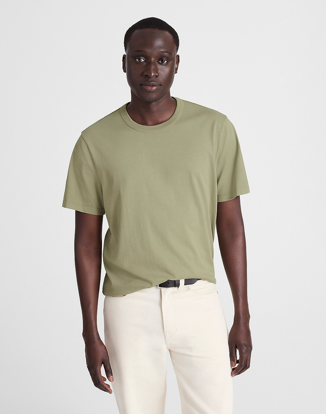 Garment-Dyed Allday Crewneck Tee | Madewell