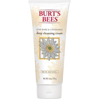 Burt's Bees Soap Bark and Chamomile Deep Cleansing Cream - 6 oz | Target