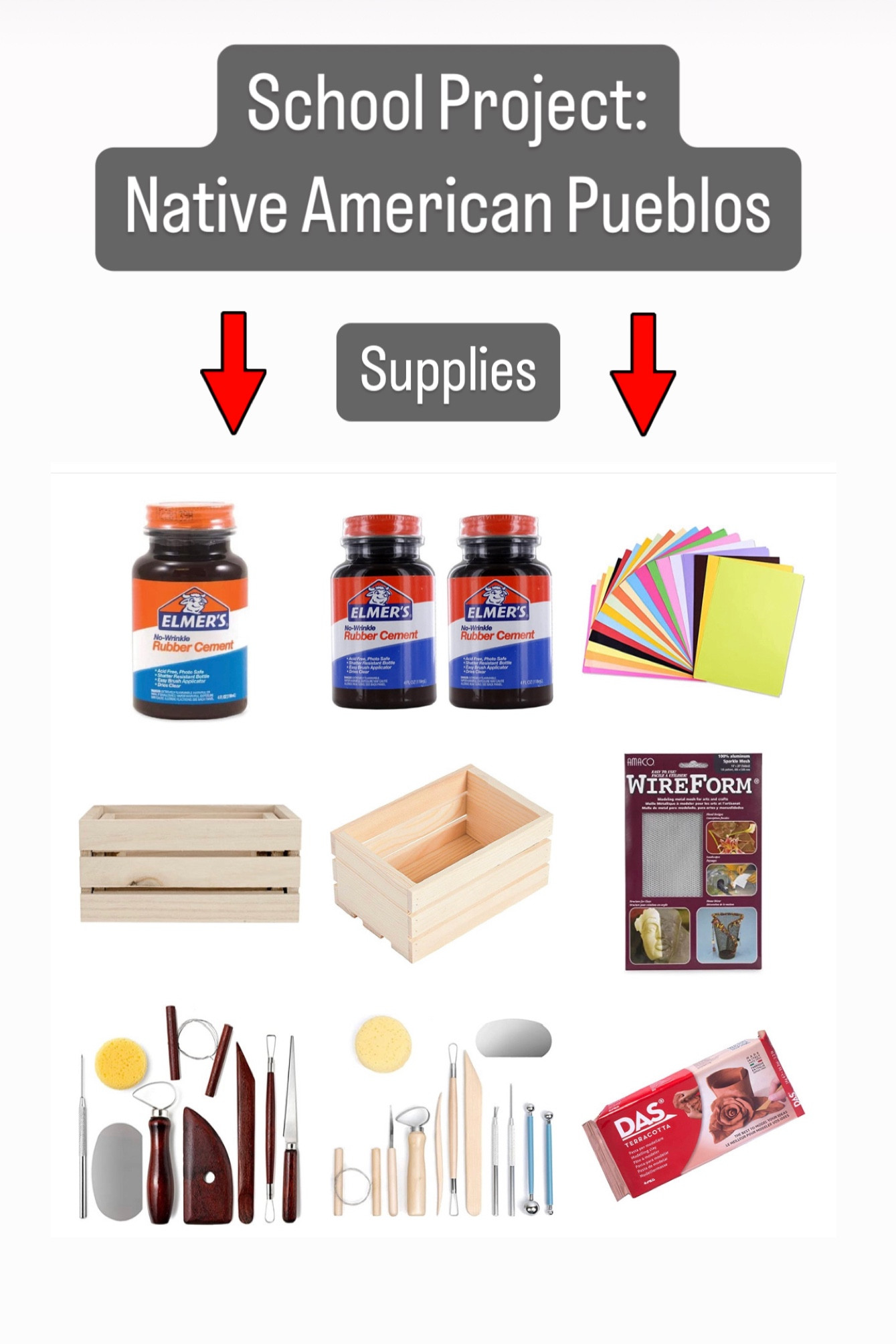 If you ever find yourself needing to make some Native American Pueblos with your kid for a school project, I’ve got you covered.  Here’s what you’ll need and all my instructions are on the blog at www.MomCanDoAnything.com