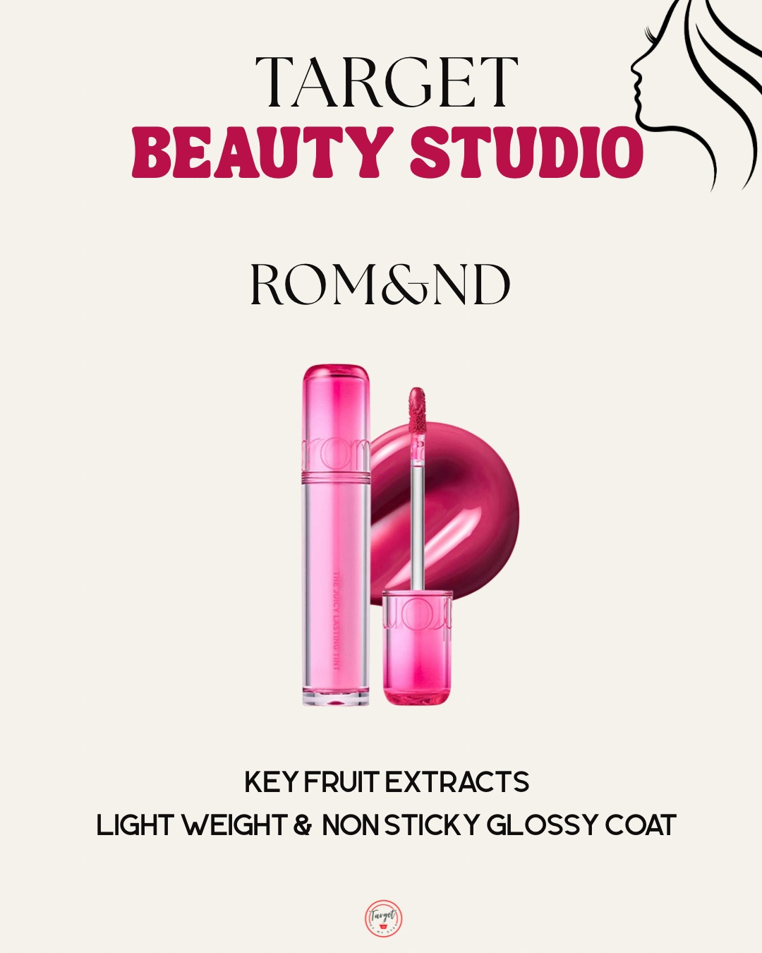 Target Beauty Studio ROM & ND 
The Juicy Lasting Lip Tint, key fruit extracts, Light weight &  non sticky glossy coat 
@Target #target #targetstyle #romnandd #liptints #lippies #targetbeauty #beautystudio

#LTKselfcare #LTKBeauty #LTKTravel