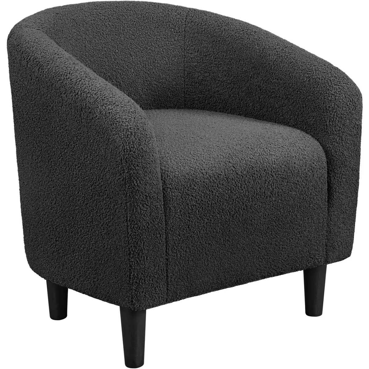 Yaheetech Upholstered Armchair Accent Barrel Chair | Target