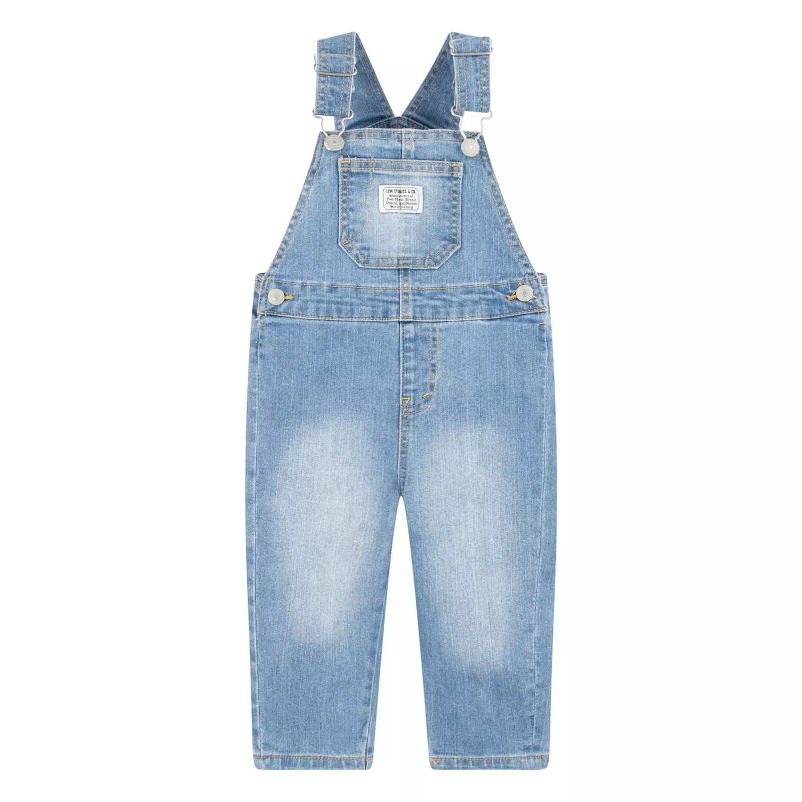 Baby Boy Levi's® Denim Overalls, Boy's, Size: 6 Months, Basil | Kohl's