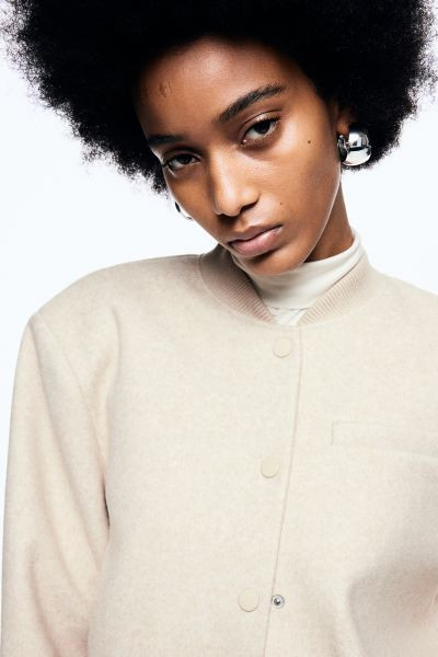 Short Bomber Jacket | H&M (US + CA)