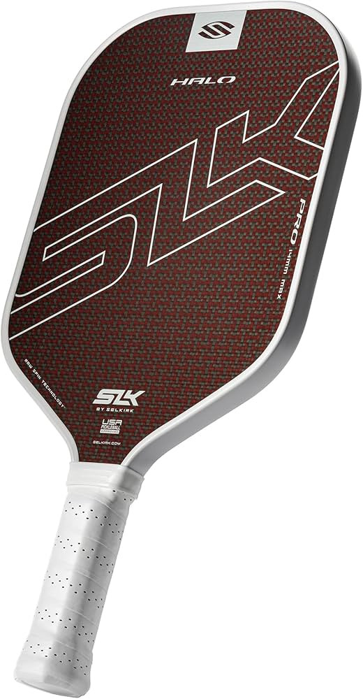 SLK Halo Pickleball Paddles | Halo Pro | Halo Control | Carbon Fiber Pickleball Paddle with a Rev... | Amazon (US)