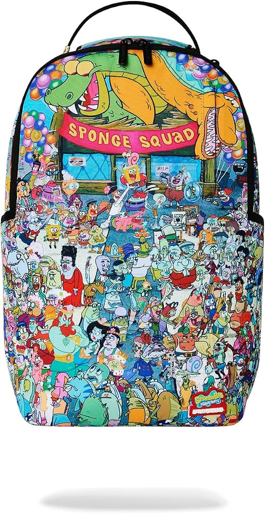 Sprayground SPONGEBOB BIG OCEAN PARTY BACKPACK | Amazon (US)
