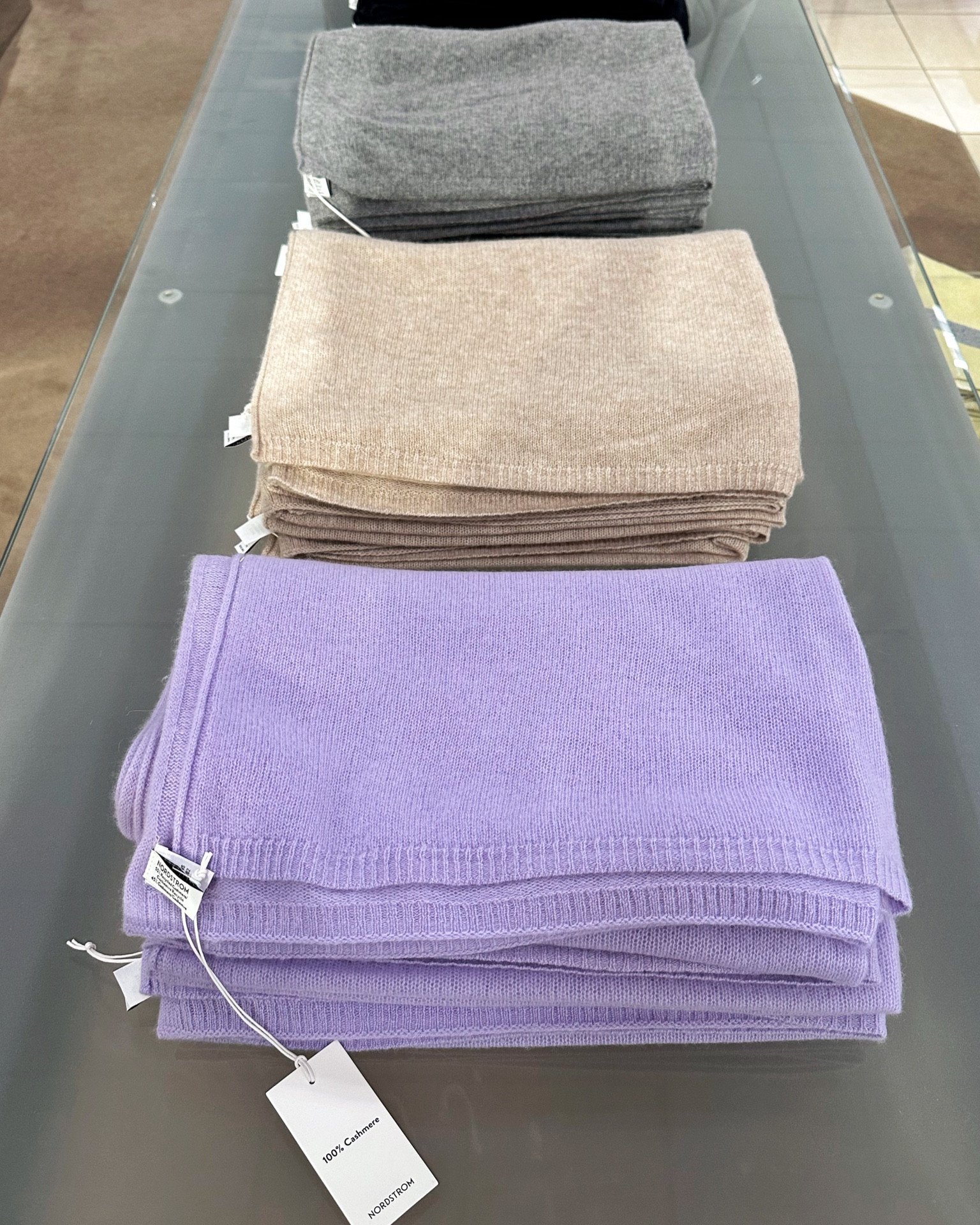 100% cashmere scarves are the best companion for a cold plane ✈️ 

#LTKunder100 #LTKsalealert #LTKxNSale