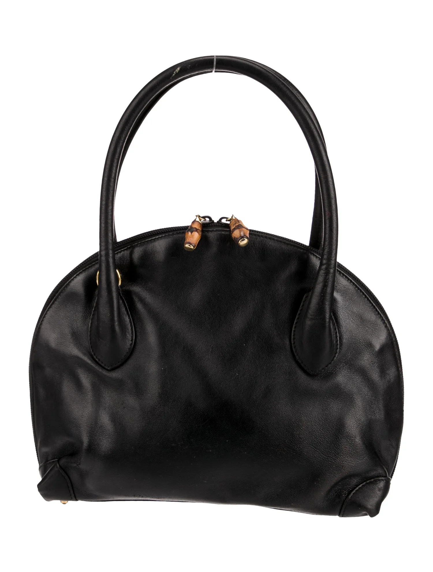 Bamboo Top Handle Bag Vintage | The RealReal