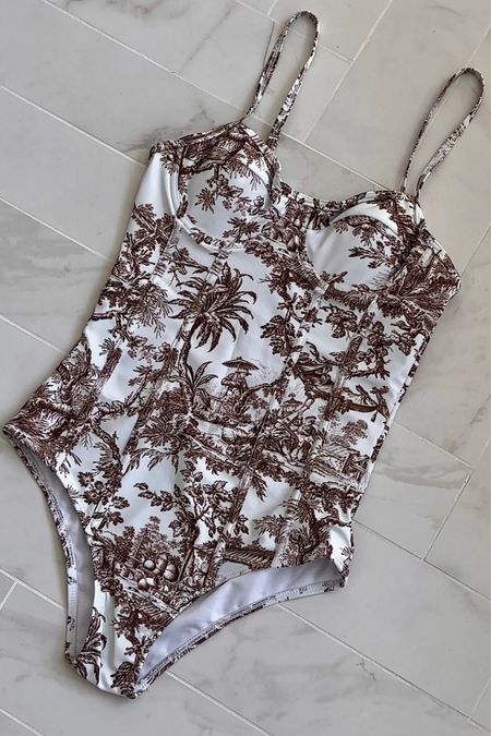 This one piece swimsuit is perfect for a beach getaway 

#LTKSeasonal #LTKswim #LTKunder50