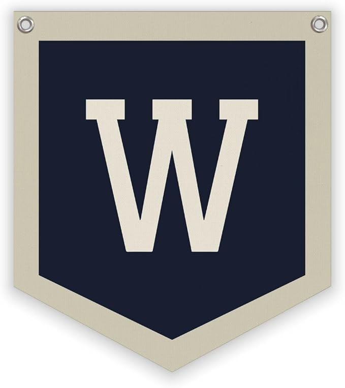 Lacama Toddler Boys Room Decor Name Pennant Flag, Vintage Baby Boy Nursery Wall Art, Name Sign fo... | Amazon (US)