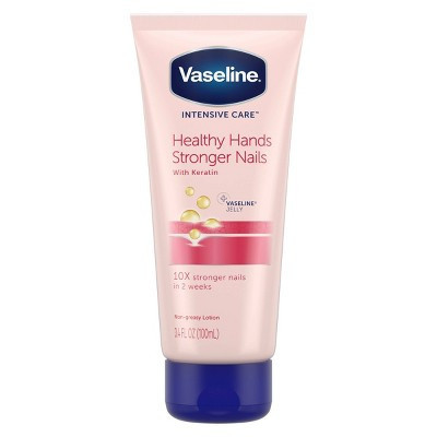 Vaseline Intensive Care Healthy Hands Stronger Nails Lotion - Scented - 3.4oz | Target
