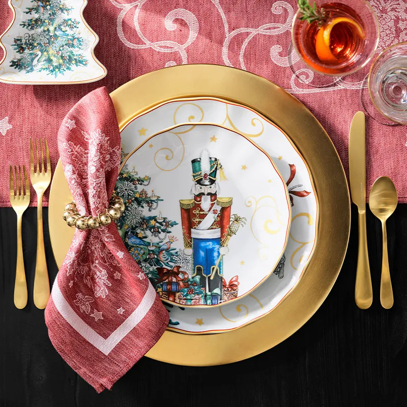 Williams Sonoma ‘Twas Nutcracker Salad Plate, Set of 4 | Fortnum & Mason